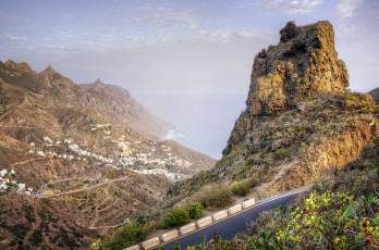 Картинка природа дороги шоссе горы море