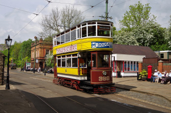 Картинка техника трамваи рельсы транспорт трамвай