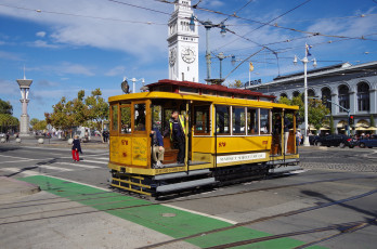 Картинка техника трамваи трамвай рельсы транспорт