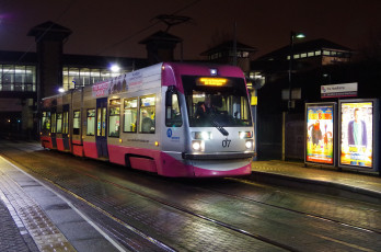 Картинка техника трамваи трамвай транспорт рельсы