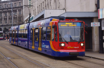 Картинка техника трамваи трамвай рельсы транспорт