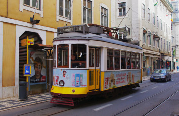 Картинка техника трамваи трамвай рельсы транспорт