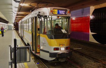 Картинка техника трамваи трамвай рельсы транспорт