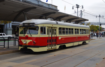 Картинка техника трамваи рельсы транспорт трамвай