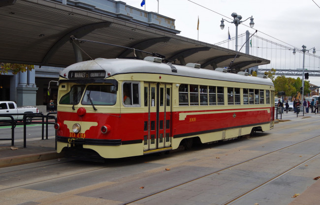 Обои картинки фото техника, трамваи, рельсы, транспорт, трамвай