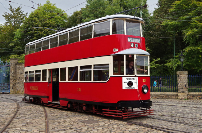 Обои картинки фото техника, трамваи, рельсы, транспорт, трамвай