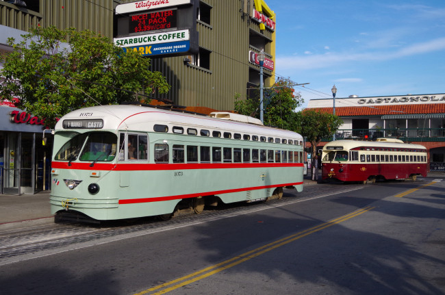 Обои картинки фото техника, трамваи, трамвай, рельсы, транспорт