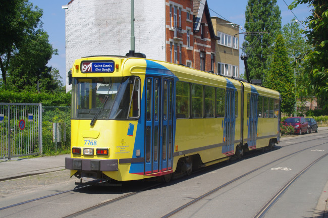 Обои картинки фото техника, трамваи, трамвай, транспорт, рельсы