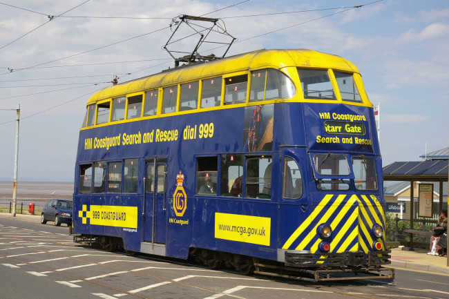 Обои картинки фото техника, трамваи, трамвай, рельсы, транспорт