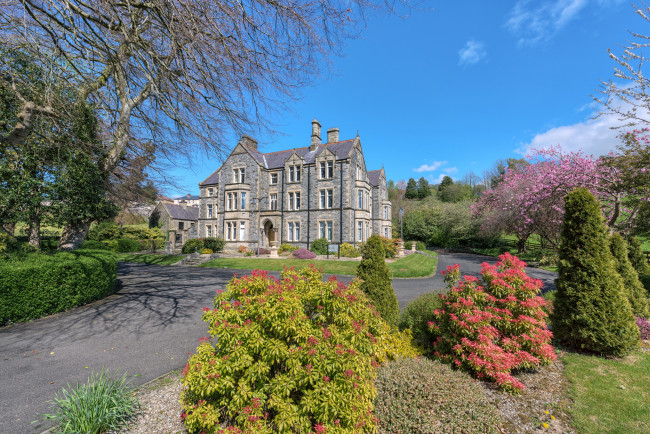Обои картинки фото strabane parish - parochial house, города, - здания,  дома, парк, особняяк