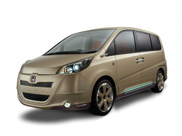 Обои картинки фото honda stepwgn concept 2006, автомобили, honda, 2006, stepwgn, concept