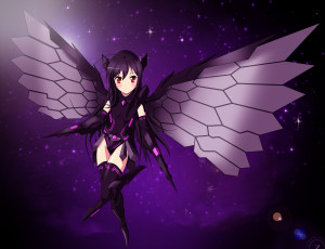 Картинка аниме accel+world accel world