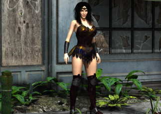 Картинка 3д+графика фантазия+ fantasy фон взгляд девушка