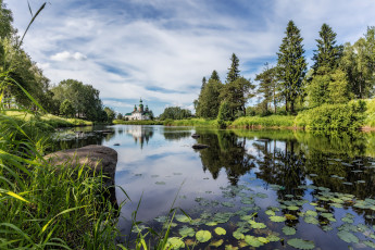 Картинка города -+пейзажи простор