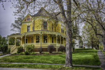 Картинка города -+здания +дома особняк