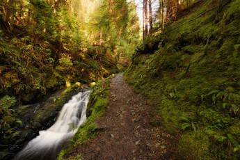 Картинка природа водопады простор