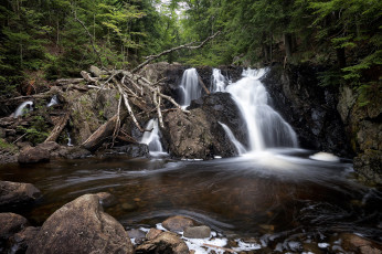 Картинка природа водопады простор