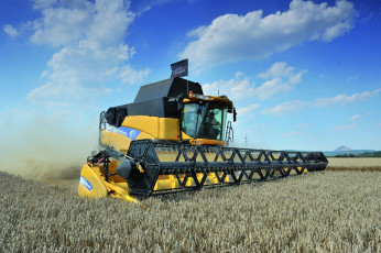 Картинка техника комбайны new holland