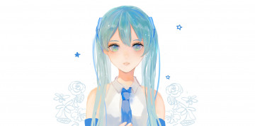 Картинка аниме vocaloid девушка