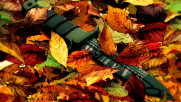 обоя аниме, ansatsu kyoushitsu, knife, konoha, assassination, classroom, leaf, weapon, blade, ansatsu, kyoushitsu