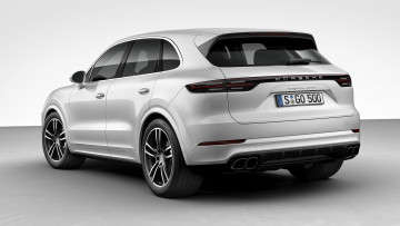 обоя porsche cayenne turbo 2018, автомобили, porsche, 2018, turbo, cayenne