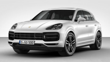 обоя porsche cayenne turbo 2018, автомобили, porsche, 2018, turbo, cayenne