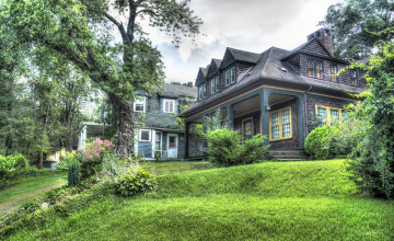 Картинка города -+здания +дома особняк