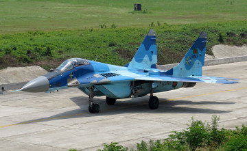 Картинка mig-29b+fulcrum авиация боевые+самолёты истребитель