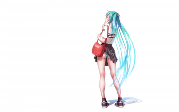Картинка аниме vocaloid hatsune miku
