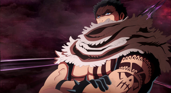 Обои картинки фото аниме, one piece, charlotte, katakuri