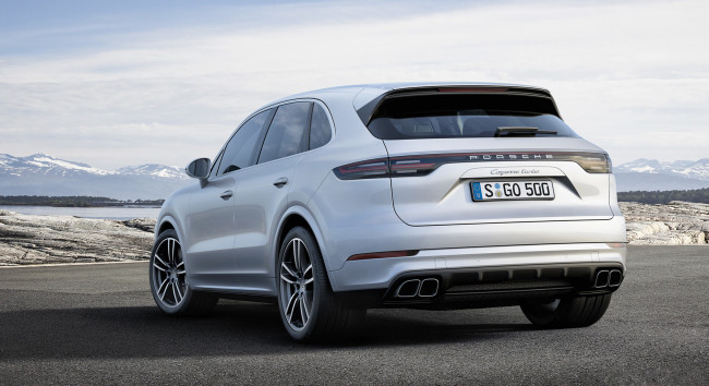 Обои картинки фото porsche cayenne turbo 2018, автомобили, porsche, cayenne, 2018, turbo