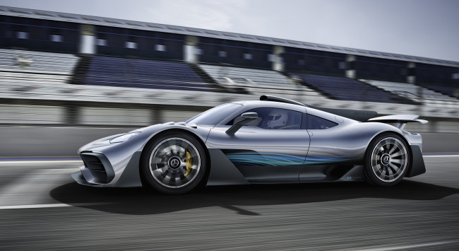 Обои картинки фото mercedes-benz amg project one 2017, автомобили, mercedes-benz, 2017, one, project, amg