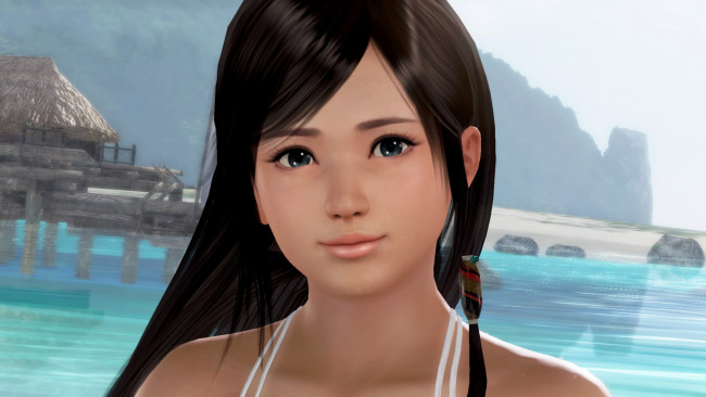 Обои картинки фото 3д графика, портрет , portraits, фон, взгляд, девушка