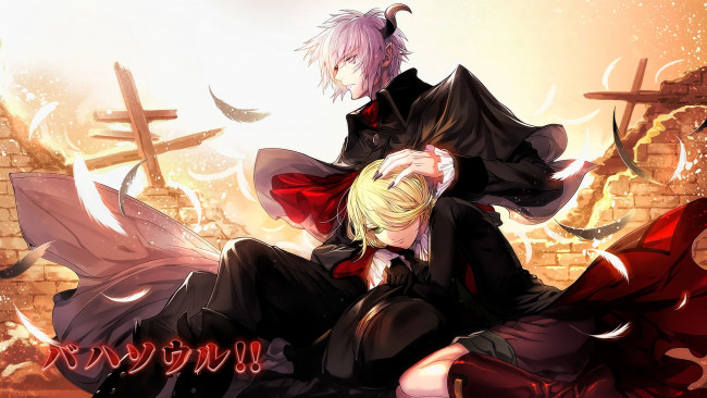 Обои картинки фото аниме, shingeki no bahamut, virgin, soul