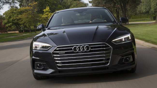 Обои картинки фото audi a5 coupe 2018, автомобили, audi, 2018, coupe, a5