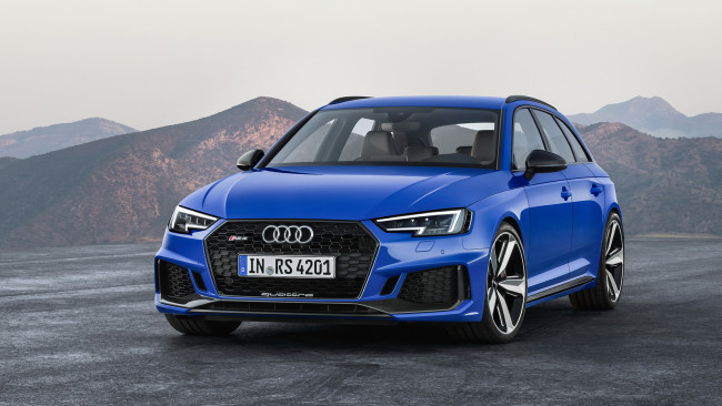 Обои картинки фото audi rs-4 avant 2018, автомобили, audi, rs-4, avant, 2018