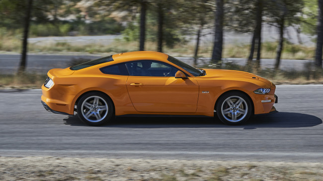 Обои картинки фото ford mustang gt coupe 2018, автомобили, ford, gt, coupe, mustang, 2018