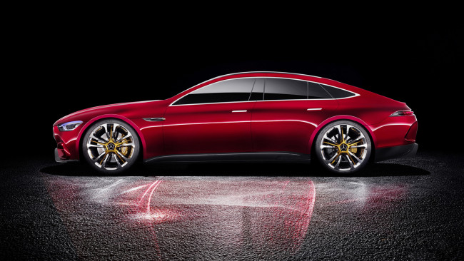 Обои картинки фото mercedes-benz amg gt-4 door concept 2017, автомобили, mercedes-benz, concept, gt-4, door, amg, 2017