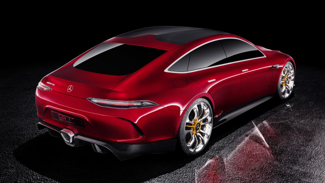 Обои картинки фото mercedes-benz amg gt-4 door concept 2017, автомобили, mercedes-benz, 2017, amg-gt, 4, door, concept