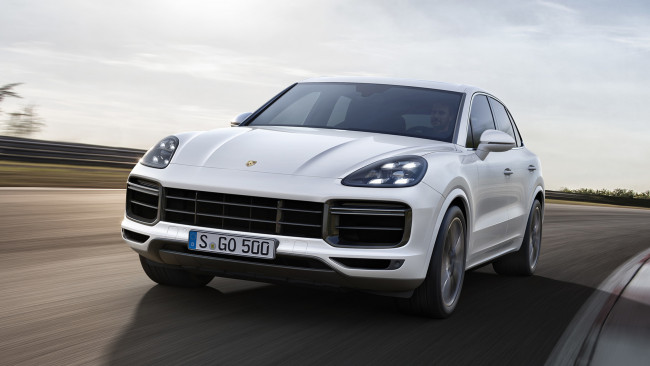 Обои картинки фото porsche cayenne turbo 2018, автомобили, porsche, 2018, turbo, cayenne