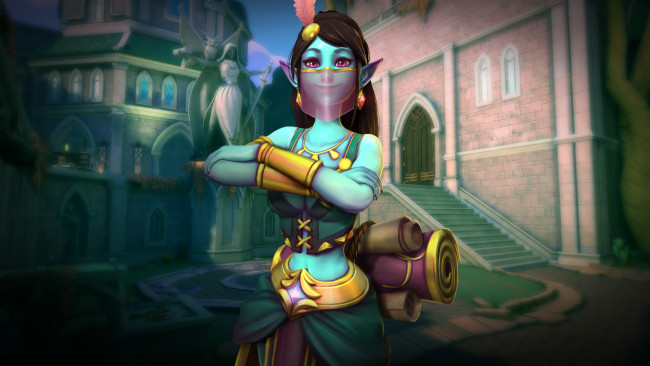 Обои картинки фото видео игры, paladins