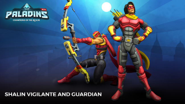 Обои картинки фото видео игры, paladins