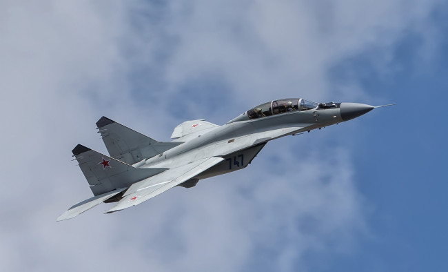 Обои картинки фото mig-35, авиация, боевые самолёты, истребитель
