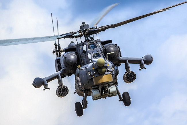 Обои картинки фото mi-28n, авиация, вертолёты, вертушка