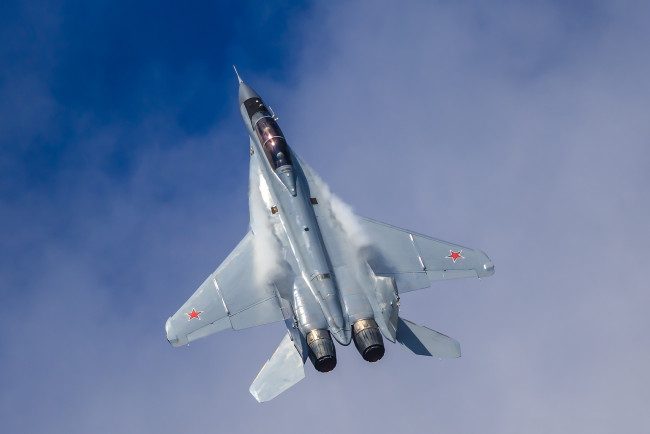 Обои картинки фото mig-35, авиация, боевые самолёты, истребитель