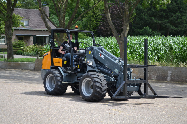 Обои картинки фото техника, фронтальные погрузчики, giant