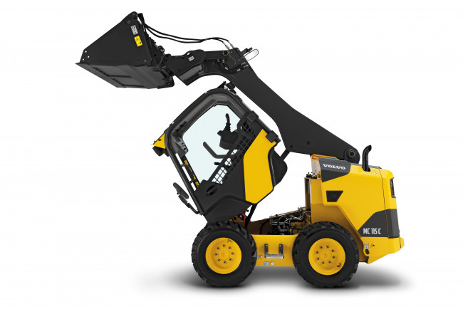 Обои картинки фото техника, фронтальные погрузчики, volvo