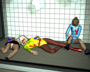 Картинка 3д+графика фантазия+ fantasy фон взгляд девушки