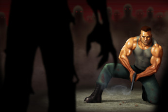 Картинка рисованное комиксы пистолет взгляд фон мужчина