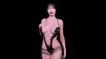 Картинка 3д+графика люди+ people фон взгляд девушка